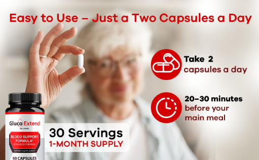 How does Gluco Extend work to support healthy blood sugar levels